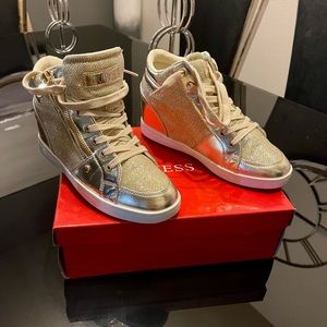 Guess Sneaker Wedges size 7.5